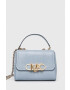MICHAEL Michael Kors Кожена чанта в синьо - Pepit.bg