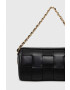 MICHAEL Michael Kors Кожена чанта в черно - Pepit.bg