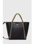 MICHAEL Michael Kors Кожена чанта в черно - Pepit.bg