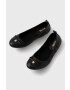 MICHAEL Michael Kors Кожени балеринки Juliette Flat в черно - Pepit.bg