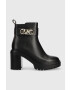 MICHAEL Michael Kors Кожени боти Parker в черно с висок ток - Pepit.bg