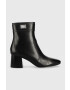 MICHAEL Michael Kors Кожени боти Padma в черно с висок ток - Pepit.bg