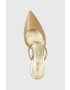 MICHAEL Michael Kors Кожени чехли Jessa в кафяво с ток стилето 40R3JSMP1L - Pepit.bg