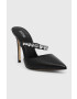MICHAEL Michael Kors Кожени чехли Jessa в черно с ток стилето 40S3JSHP1L - Pepit.bg