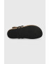 MICHAEL Michael Kors Кожени джапанки Hampton в черно с равна подметка 40S3HMFS2L - Pepit.bg