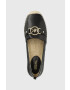 MICHAEL Michael Kors Кожени еспадрили Rory в черно 40S3ROFP2L - Pepit.bg