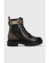 MICHAEL Michael Kors Кожени кубинки Parker в черно с платформа - Pepit.bg
