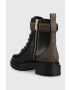 MICHAEL Michael Kors Кожени кубинки Parker в черно с платформа - Pepit.bg