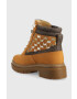 MICHAEL Michael Kors Кожени кубинки Turner в кафяво с платформа - Pepit.bg