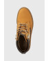 MICHAEL Michael Kors Кожени кубинки Turner в кафяво с платформа - Pepit.bg