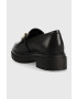 MICHAEL Michael Kors Кожени мокасини Parker в черно с платформа - Pepit.bg