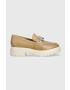 MICHAEL Michael Kors Кожени мокасини Parker в кафяво с платформа 40F2PKFP1L - Pepit.bg