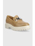 MICHAEL Michael Kors Кожени мокасини Parker в кафяво с платформа 40F2PKFP1L - Pepit.bg
