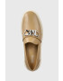 MICHAEL Michael Kors Кожени мокасини Parker в кафяво с платформа 40F2PKFP1L - Pepit.bg