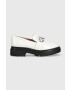 MICHAEL Michael Kors Кожени мокасини Parker в бяло с платформа 40R3PKFP1A - Pepit.bg