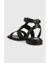 MICHAEL Michael Kors Кожени сандали Darcy в черно 40S3DCFS5L - Pepit.bg