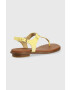 MICHAEL Michael Kors Кожени сандали Mk Plate Thong в зелено - Pepit.bg