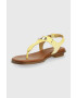 MICHAEL Michael Kors Кожени сандали Mk Plate Thong в зелено - Pepit.bg