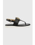 MICHAEL Michael Kors Кожени сандали Rory в черно 40S3ROFS1L - Pepit.bg