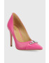 MICHAEL Michael Kors Обувки с висок ток Parker в розово 40F2PKHP1L - Pepit.bg