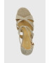 MICHAEL Michael Kors Сандали Kinsley в златисто 40S3KSMS1D - Pepit.bg