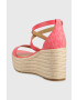 MICHAEL Michael Kors Сандали Serena в розово с платформа 40S2SEMS1B - Pepit.bg