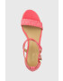 MICHAEL Michael Kors Сандали Serena в розово с платформа 40S2SEMS1B - Pepit.bg
