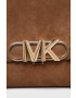 MICHAEL Michael Kors Велурена чанта в кафяво - Pepit.bg