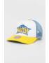 Mitchell&Ness Шапка с козирка Denver Nuggets в бяло с принт - Pepit.bg