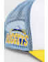 Mitchell&Ness Шапка с козирка Denver Nuggets в бяло с принт - Pepit.bg