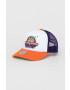 Mitchell&Ness Шапка с козирка Phoenix Suns в бяло с десен - Pepit.bg