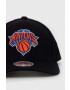 Mitchell&Ness Шапка с козирка с вълна Brooklyn Nets в черно с апликация - Pepit.bg