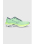 Mizuno Обувки за бягане Wave Inspire 19 в зелено - Pepit.bg
