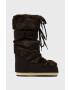 Moon Boot Апрески Icon Faux Fur в кафяво - Pepit.bg