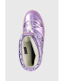 Moon Boot Детски апрески JR Girl Boot Met в лилаво - Pepit.bg
