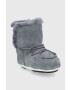 Moon Boot Детски велурени апрески в сиво - Pepit.bg
