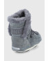Moon Boot Детски велурени апрески в сиво - Pepit.bg