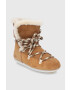 Moon Boot Велурени апрески Side High Shearling - Pepit.bg