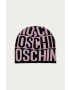 Moschino Шапка в розово от вълна - Pepit.bg