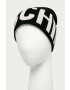 Moschino Шапка в черно с фина плетка от вълна - Pepit.bg