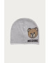 Moschino Шапка в сиво с фина плетка - Pepit.bg