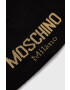 Moschino Шапка в черно с фина плетка - Pepit.bg