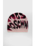 Moschino Шапка в розово с фина плетка - Pepit.bg