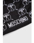 Moschino Шапка в черно с фина плетка от вълна - Pepit.bg