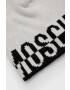 Moschino Шапка с вълна в бяло - Pepit.bg