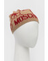 Moschino Шапка с вълна в бежово - Pepit.bg
