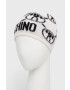 Moschino Шапка с вълна в бяло - Pepit.bg