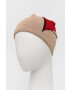 Moschino Шапка с вълна в бежово - Pepit.bg