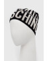 Moschino Вълнена шапка в черно от вълна - Pepit.bg