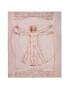 MuseArta Кърпа Leonardo da Vinci - The Vitruvian Man - Pepit.bg